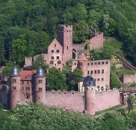 Ferienwohnung Mit Aussicht Auf Die Burg Вертгейм Экстерьер фото