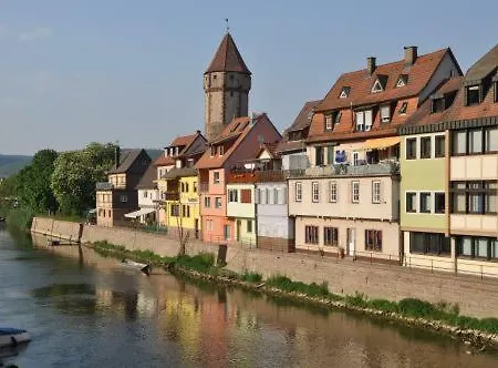 Ferienwohnung Mit Aussicht Auf Die Burg Вертгейм Экстерьер фото