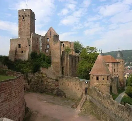Ferienwohnung Mit Aussicht Auf Die Burg Вертгейм Экстерьер фото